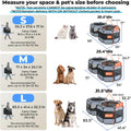 2-in-1 Pop Up Dog Playpen Cat Pet Puppy Playpen, Non-Detachable