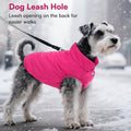ASENKU Dog Winter Coat Dog Fleece Puffer Jacket for Small Medium Large Dogs