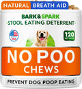 BARK&SPARK No Poo Chews for Dogs - Coprophagia & Stool Eating Deterrent