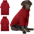 ASENKU Dog Sweater for Extra Large Dogs, Warm Knit Sweater for Doberman