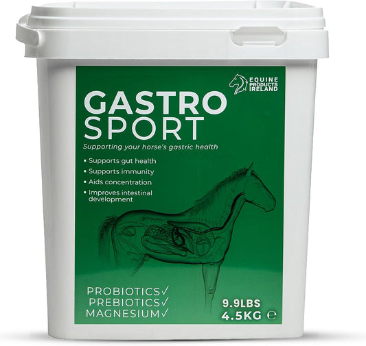 – Gastro Sport – Horse Supplies Gut Health Supplement with Probiotics, Prebiotics & Magnesium, Supports Digestion, Immun