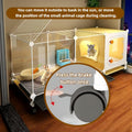 Rabbit,Guinea Pig cage with Wheels,Small Animal cage, has Food Bowl, Bed