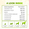 ZENO Flea and Tick Prevention Chewables for Dogs - 150 Chews - Flea & Tick Control - Oral Dosage - Chicken Flavor