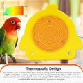 Bird Heater for Parakeets, Warm Bird Perch Stand, Yellow, Small