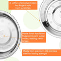 Patelai 4 Pcs Dog Bowl with Lid