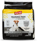 Glad for Pets Activated Carbon Training Pads, Absorbs Odors, 100 Count