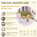 QBLEEV Cat Recovery Suit for Foreleg, Cat Onesie After Surgery for Female Male, Anti Licking Surgical Suit for Spay Neuter, Front Leg Protection with Long Sleeve, Soft Pajamas for Wounds Skin Disease