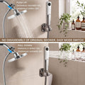 Dog Shower Attachment Kit, 8FT Hose, Handheld Sprayer & Diverter for Dogs