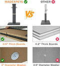 Made4Pets Tall Cat Scratching Post, Carpet Scratcher for Indoor Cats