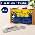 Birds LOVE 3.5-4″ Cuttlebone for Birds – 100% Natural Sun-Dried Calcium & Beak Conditioning Supplement for Parakeets, Bu