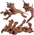 WDEFUN 3 PCS Natural Driftwood for Aquarium Decor Fish Tank Decorations