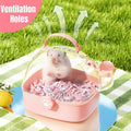 Hamster Carrier Cage with Handle, Small Animal Outgoing Cage