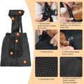 Drag Bag for Paralyzed Pets, Indoor Dog Wheelchair Alternative for Disabled Back Rear Legs Dog, Protects Chest and Limbs