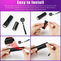 Hortsun Blacklight Flashlights Small UV Lights 395nm LED Portable Ultraviolet Light Detector Mini Flashlight Torch for House Dog Cat Pets Urine Stains Bed Bugs(20 Pcs)