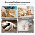 JOHNBOLIN Cat Surgery Recovery Suit - E-Collar Alternative Anti-Licking Spay/Neuter Bodysuit, Soft Pet Surgical Pajamas 