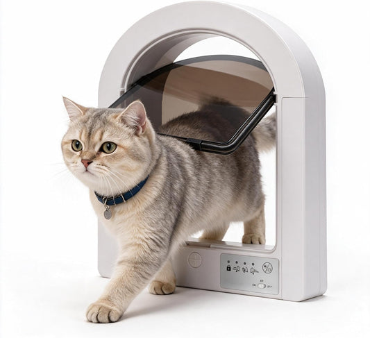 Smart Cat Door with RFID Electronic Pet Door