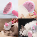 7 PCS Dog Brush Dog Grooming Kits,Dog Shedding Brush，Self-Cleaning Brush with Nail Clipper, Flea Comb and Shampoo Bath B