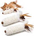 Agape Wool Cat Toys with Catnip & Silvervine Gall Fruit, Soft Plush Toys