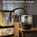 3L Reptile Fogger, Humidity Sensor, Timing System, 3 Mist Levels