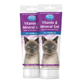 PetAg Vitamin & Mineral Gel Supplement for Cats - 3.5 oz, Pack of 2 - Provides Basic Daily Vitamins & Minerals for Cats 4 Months and Older - Easy to Digest