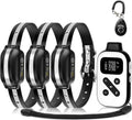 PetJoy Shock Collar for 3 Dogs, Bark & Training Collar Combo