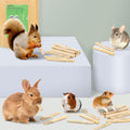 Bissap 250g/0.5Ib Sweet Bamboo Chew Sticks for Rabbits, Bunny Molar Treats Snack for Small Animals Hamster Chinchilla Gu
