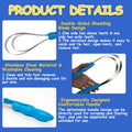 Deshedding Tool Grooming Brush for Horse Dog Cat(Double Loop)