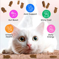 Cat Vitamins for Indoor & Outdoor Pets - 200 Chews - Healthy Cat Treats - Immune, Joint Support, Skin & Digestion - Multivitamin with Omega 3s, Glucosamine & Probiotics
