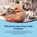ulroyda Cat Dental Care Kit – Tuna Flavor Toothpaste 1.06 oz with Toothbrush & Finger Brush | Gentle Formula, Fresh Breath & Plaque Control
