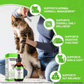 Hairball Remedy for Cats, Cat Hairball Treatment, Hair Ball Relief Digestive Aid, Promotes Healthy Digestion, Natural Pa