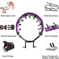 Prong Training Collar with Comfort Tips and Quick Release - Dog Choke Pinch Collar with Nylon Cover - Classic Collar and