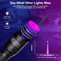 Vansky 365nm UV Flashlight for Pet: 99% Enhance Hidden Stain Detection Rate