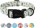 ARING PET Dinosaur Dog Collar-Cute Dog Collar for Small Dogs, Adjustable Comfortable Cotton Boy Dog Collars for Small Me