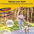 Hundefreund Hands-Free Dog Leash Replacement Bungee (47–67”) – Extension for Medium & Large Dogs – Shock-Absorbing with 