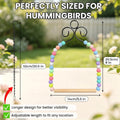Hummingbird Swings and Perches for Outdoor, Rust-Resistant Metal, 2 Pack