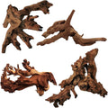 Tfwadmx Natural Driftwood for Aquarium Decor 5-8" Fish Reptile Tank Decor