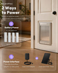 Automatic Dog Door for Door, Smart Dog Door with Collar Sensor, L