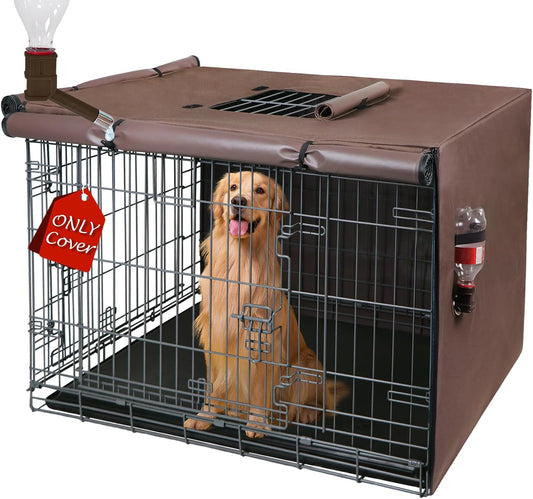 Dog Crate Cover Heavy Duty Oxford Fabric for 42-Inch Wire Crates