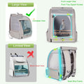 Bird Travel Carrier Bag for Small to Medium Birds with Stands and Tray