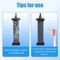 AQUANEAT Aquarium 5 inch Air Stone Cylindrical 2 Pack, Large Airstone, Aerator Bubble Diffuser, Air Pump Accessories for