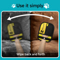 Pet Hair Remover Gloves Brush for Dogs & Cats,Electrostatic Reusable Pet Hair Remover Tool for Laundry,Clothing,Couch,Ca