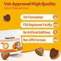 MULTIBITES 24-in-1 Vitamins Supplements and Taurine for Cats with CoQ10, Lysine, Glucosamine, Omega 3 - Cat Vitamins for Indoor Cats for Heart Health, Immunity Support, Shiny Skin&Coat- 330 Bites