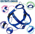 2 Hounds Design Freedom No Pull Dog Harness, Adjustable Harness, Easy Walking & Comfortable Control, Fits Small, Medium & Large Dogs, Solid Colors, Made in USA, 1" MD, Raspberry