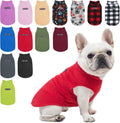 BEAUTYZOO Dog Fleece Vest Sweater Winter Jacket for Small Medium Dogs- S