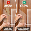 KEBE Door Scratch Protector, Protect Your Furniture Wall with Clear Premium Heavy Duty Door Cover Scratch Shield Guard f