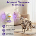 Cat Calming Diffuser with Advanced Pheromone Technology, 120 Days Plug in Diffuser for Multi Cat Home, Reduce Stress, Ur