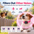 No Bark Collar with Silicone Strap, No-harm Dog Bark Collar, Bark Collar for Small Medium Large Dogs, Fashionable and Li