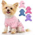 Puppy Sweater Dog Sweater for Small Dogs Girl Boy Winter Warm Soft Dog Pajamas Stretchy Jumpsuit Doggie Pet Clothes Outfits XXS~L (Pink, XX-Small)