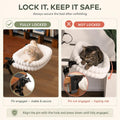 CHEERPALS Cloud Cat Bed Desk Mounted Hammock for Indoor Cats Perch Foldable