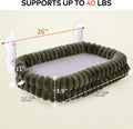 CHEERPALS Cat Window Perch for Indoor Cats Hammock for Window with Reversible Cushion, Foldable Cat Window Bed for Large